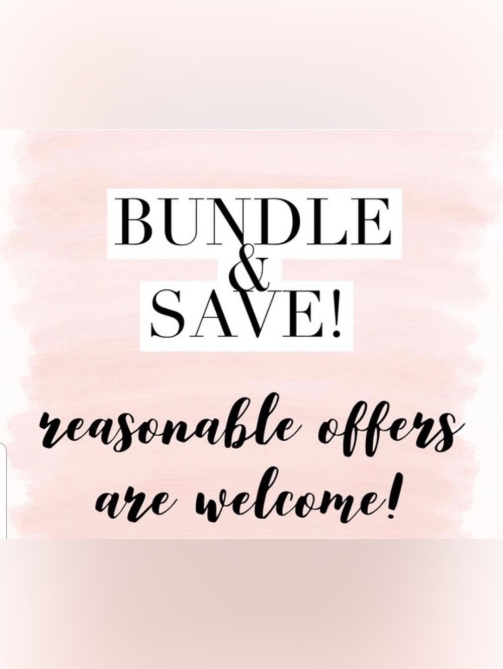 Bundle & Save!!